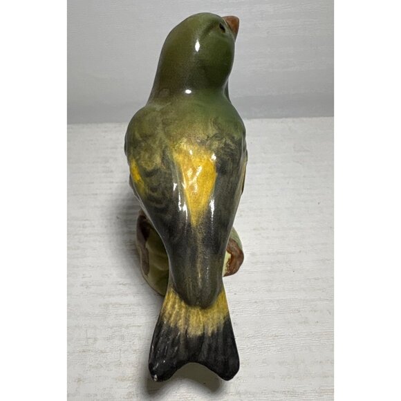Beswick Greenfinch Ceramic Bird Figurine No. 2105A England First Version - Picture 4 of 9